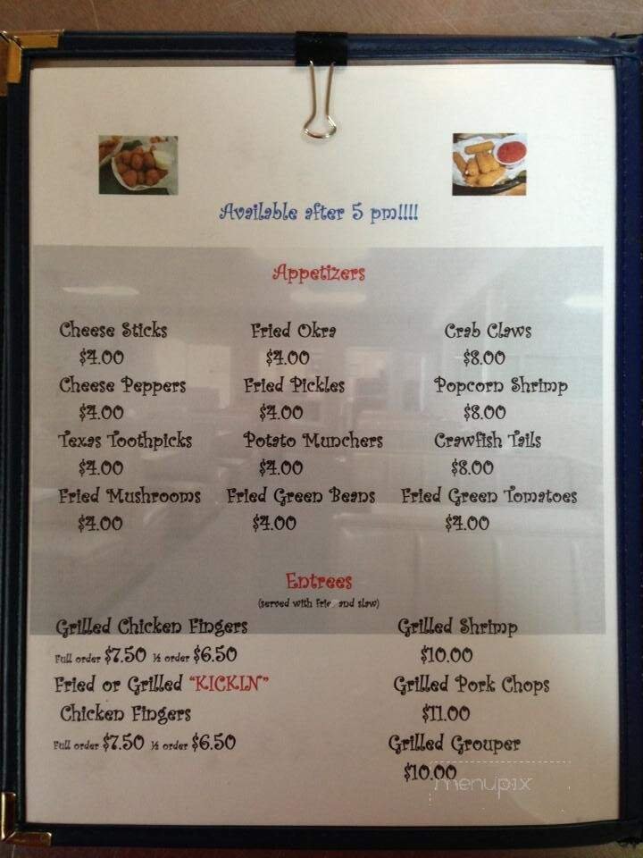 Menu page 3