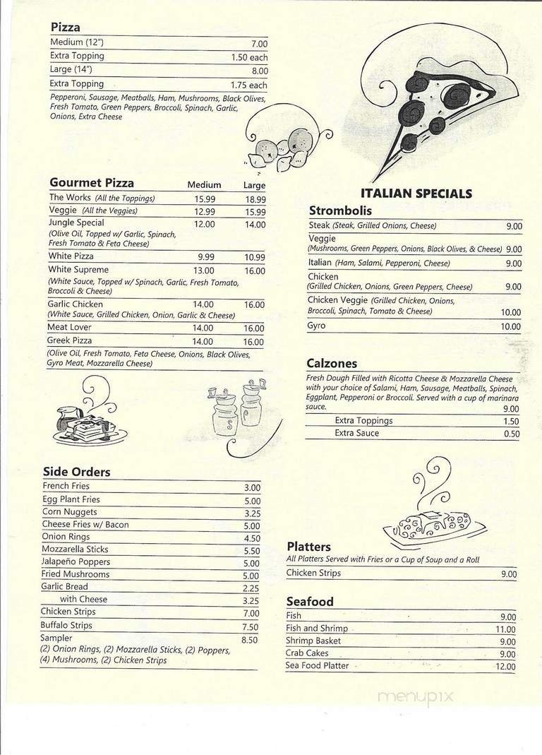 Menu page 2