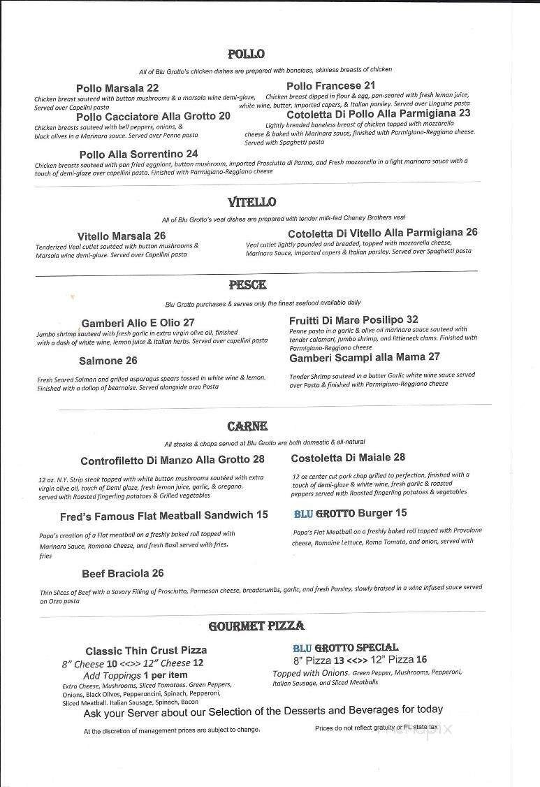 Menu page 2