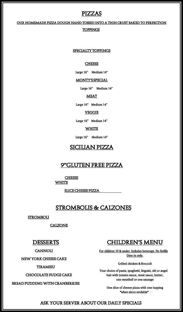 Menu page 2