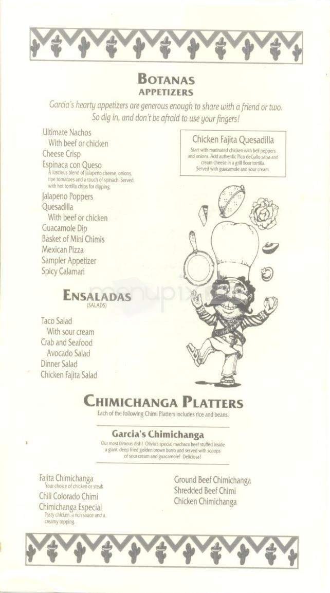 Menu page 2