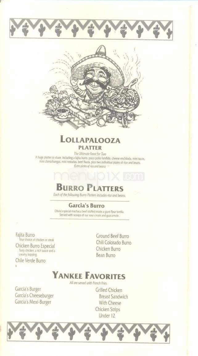 Menu page 3