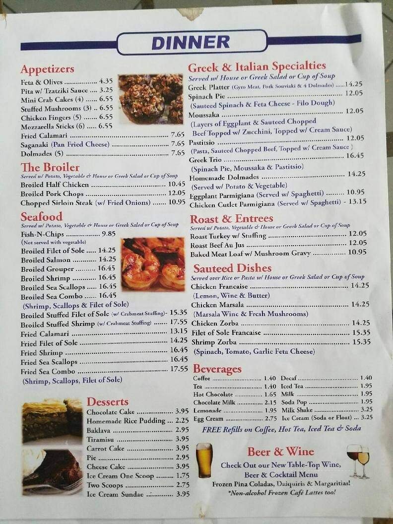Menu page 2