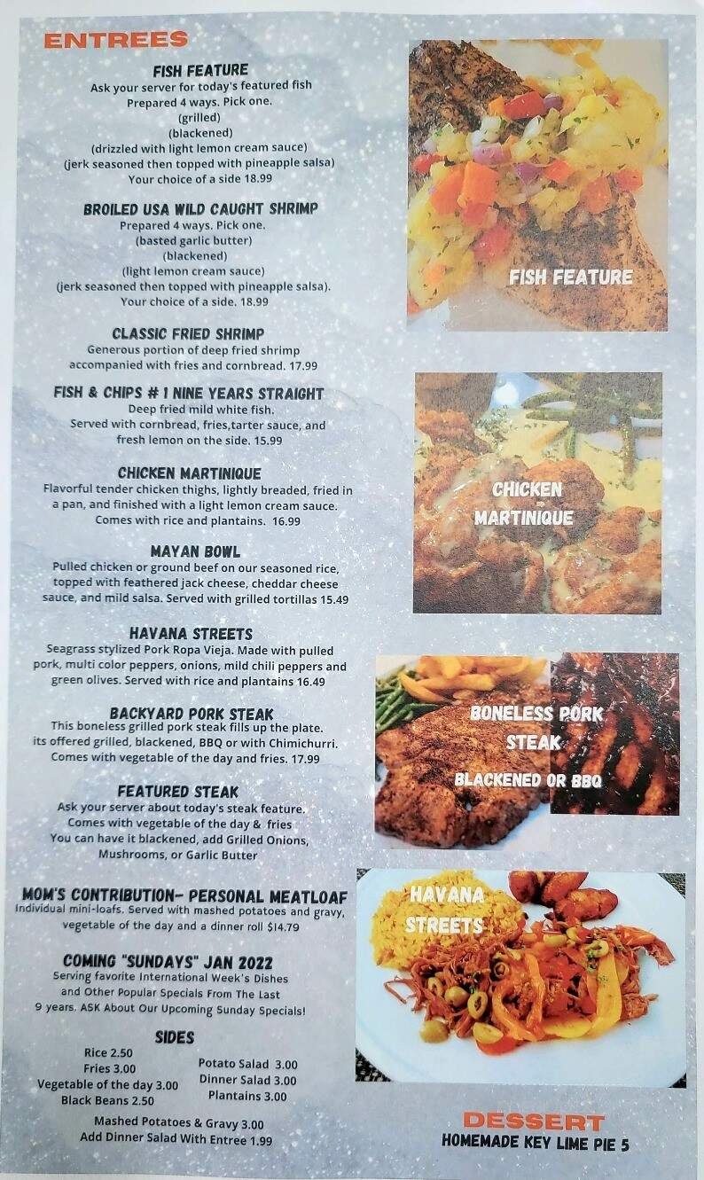 Menu page 2