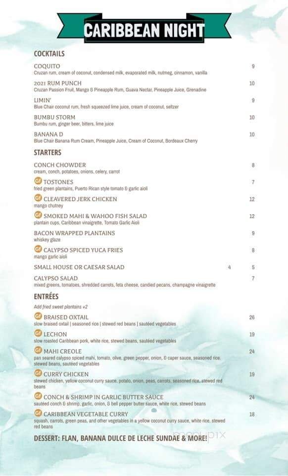Menu page 8