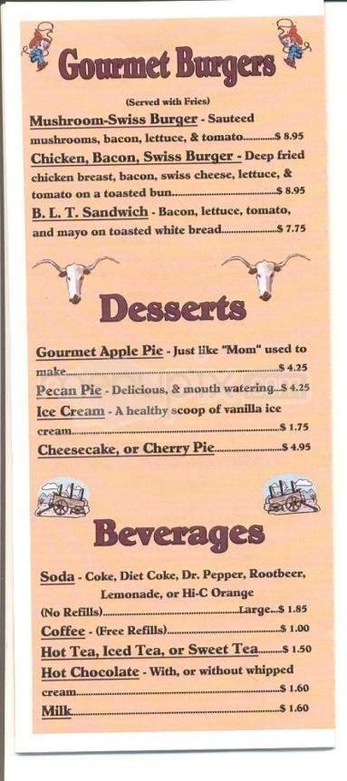 Menu page 5