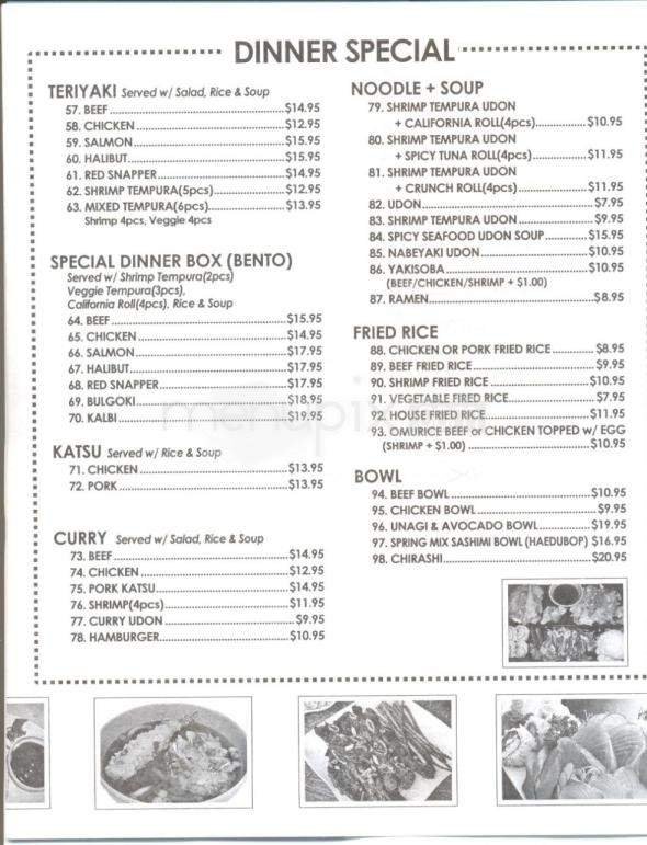 Menu page 4