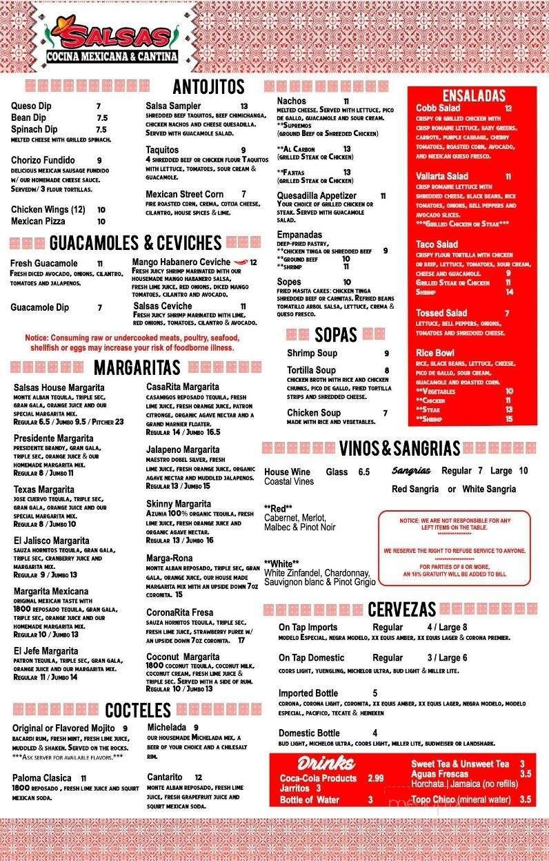 Menu page 3