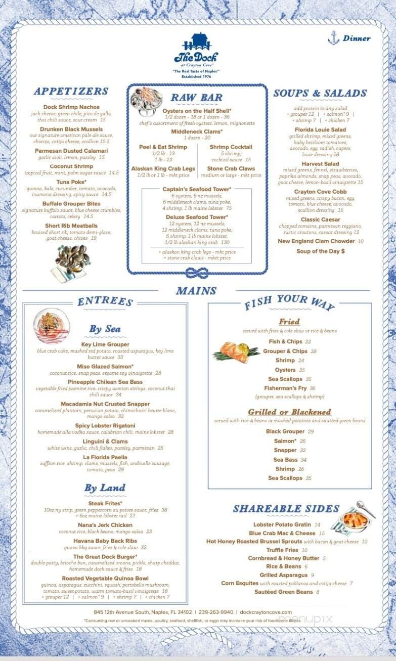 Menu page 2
