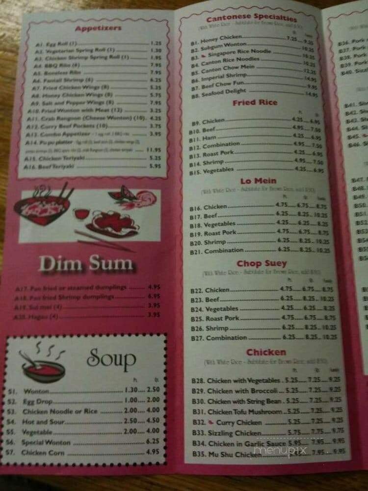 Menu page 2