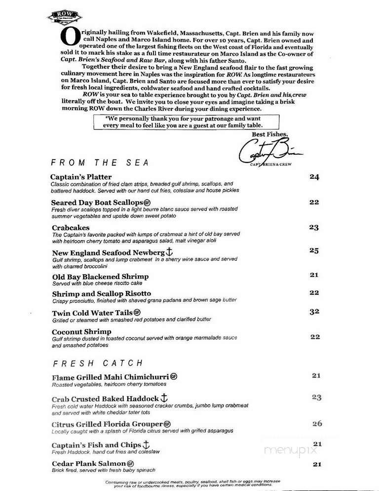 Menu page 2