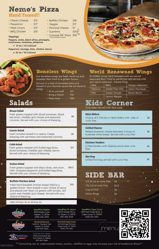 Menu page 2