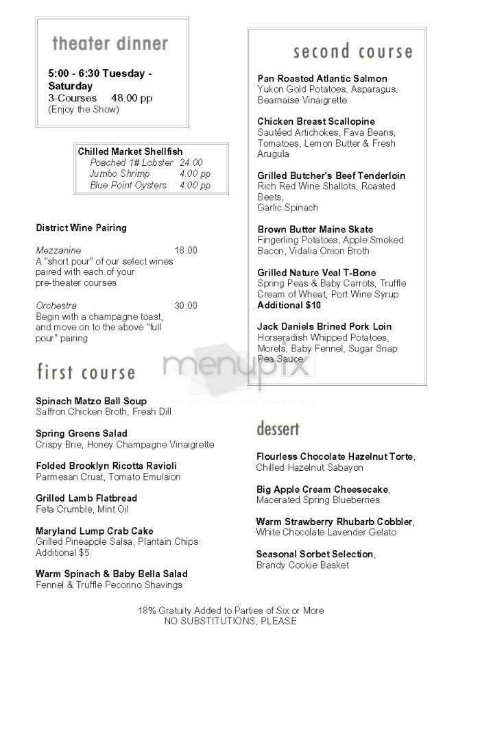 Menu page 5