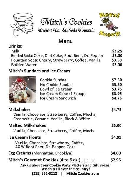 Menu page 2