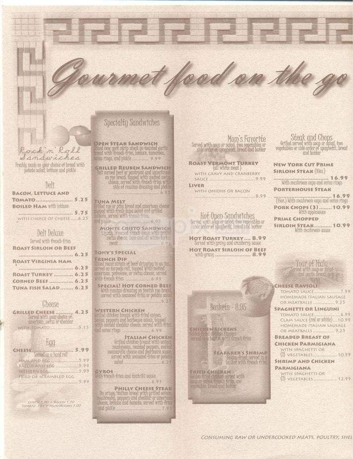 Menu page 2
