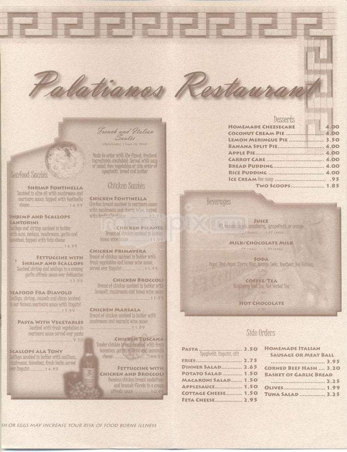 Menu page 3
