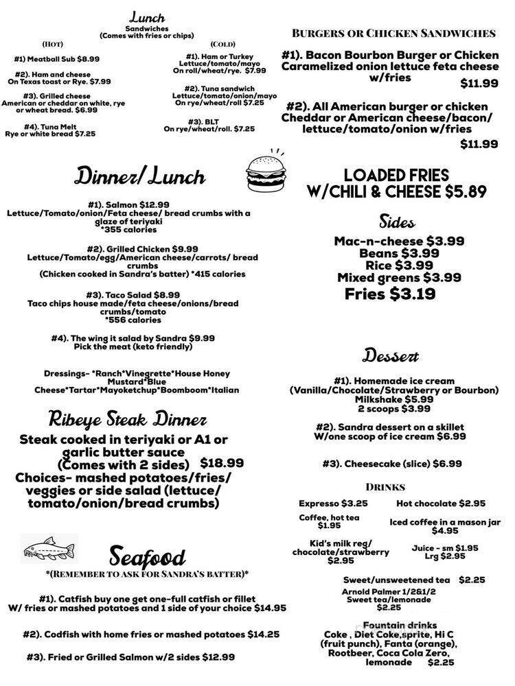 Menu page 2