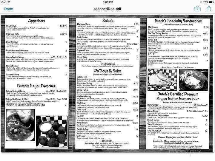 Menu page 3