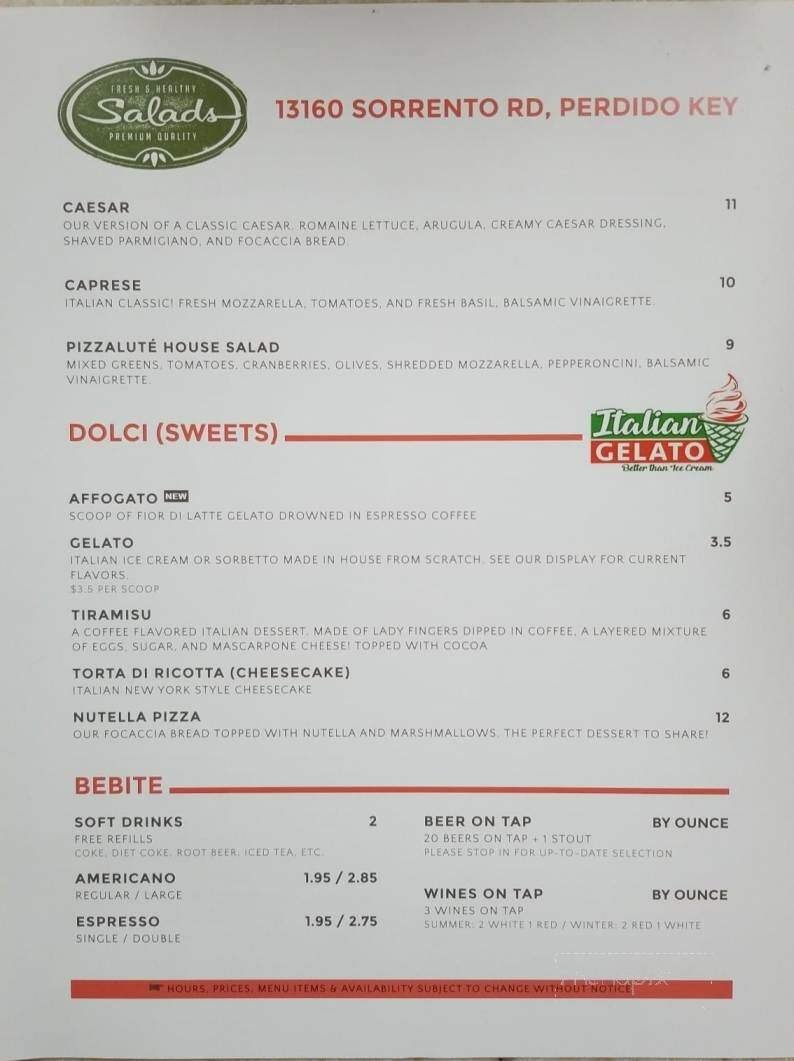 Menu page 3