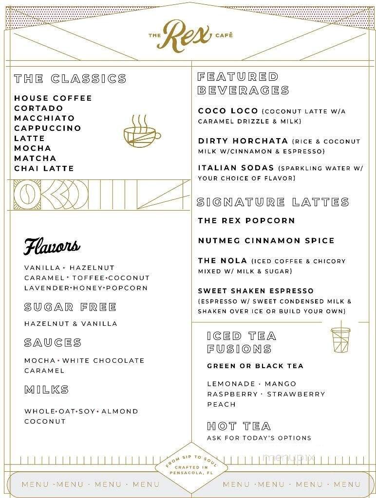 Menu page 1