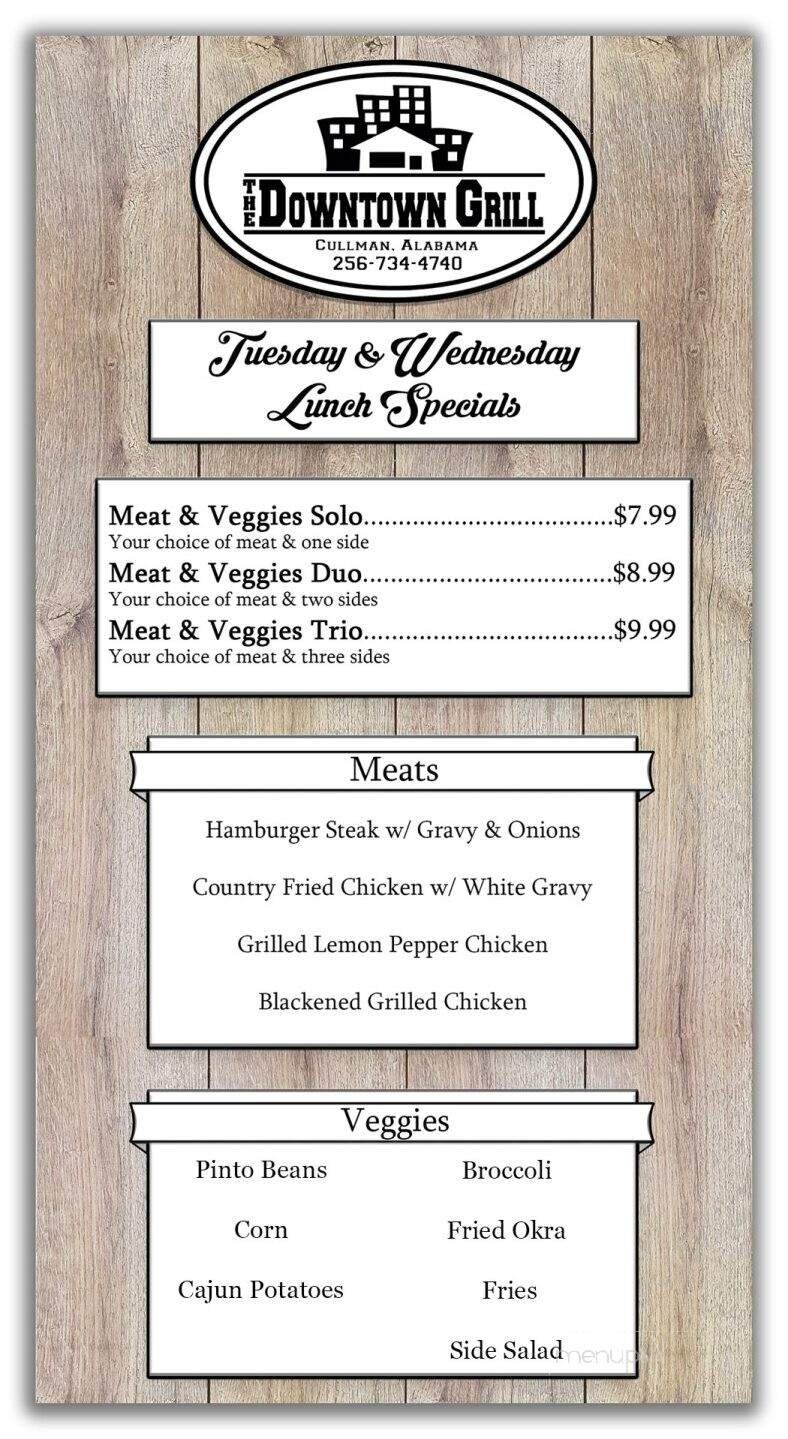 Menu page 6