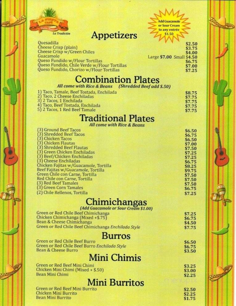 Menu page 3