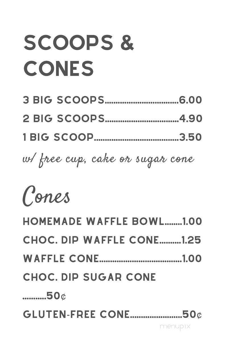 Menu page 1