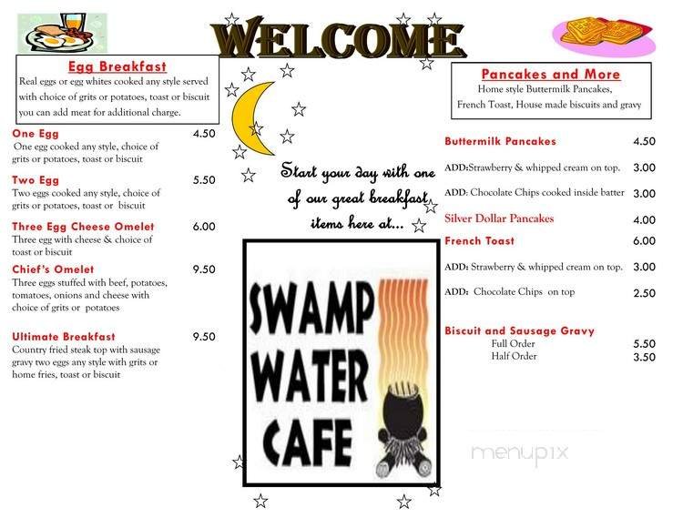 Menu page 1