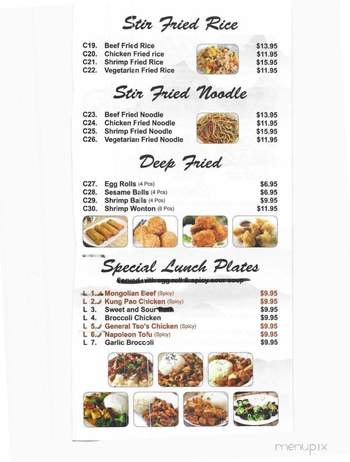 Menu page 3