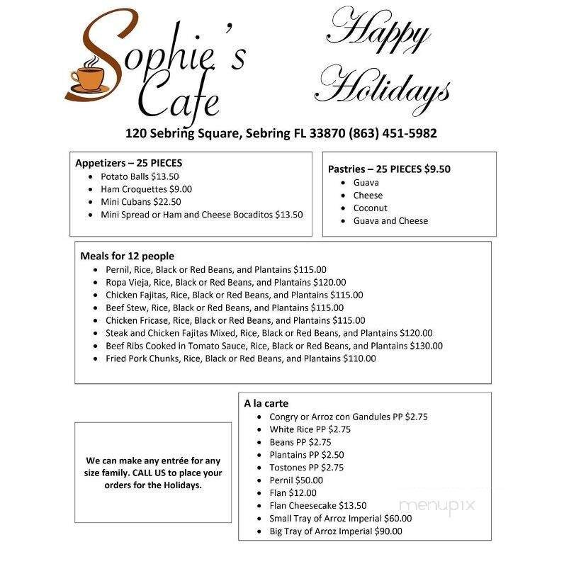 Menu page 4
