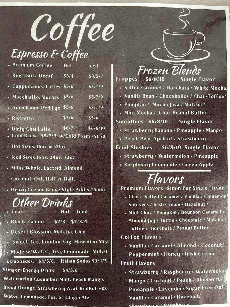 Menu page 1