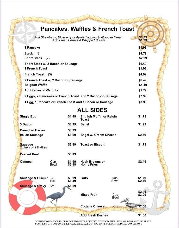 Menu page 3