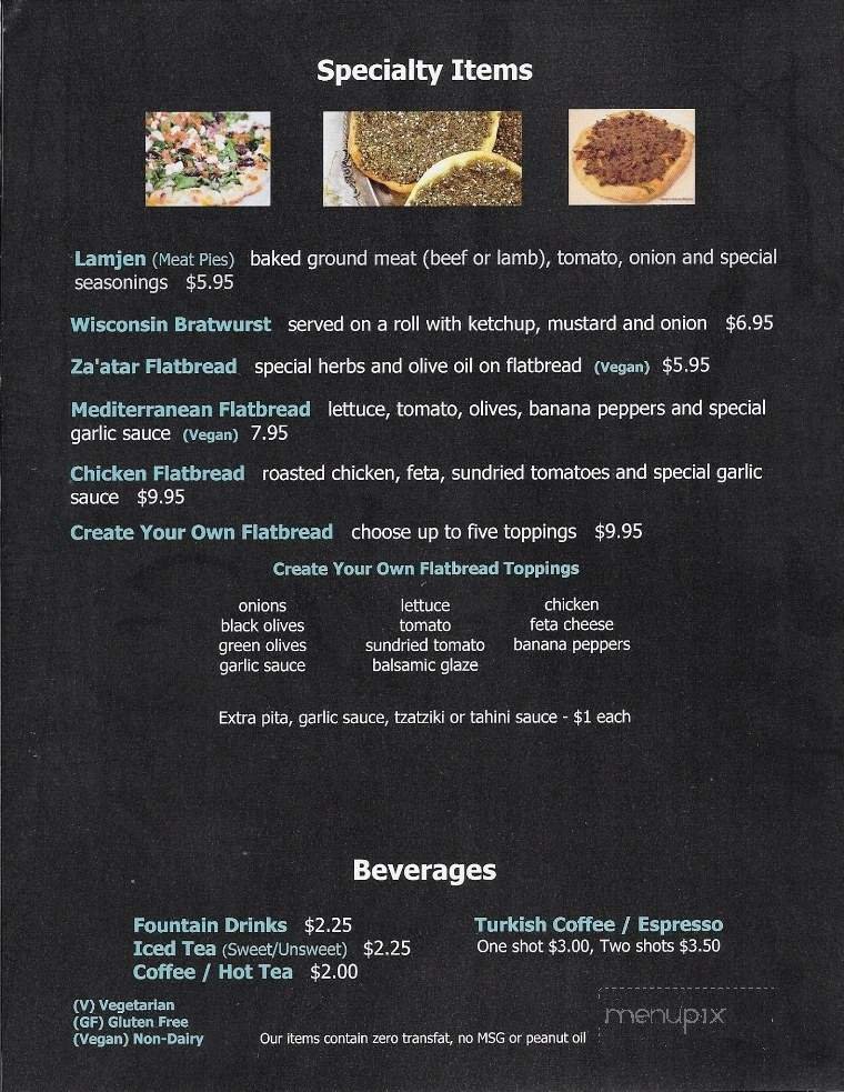 Menu page 4