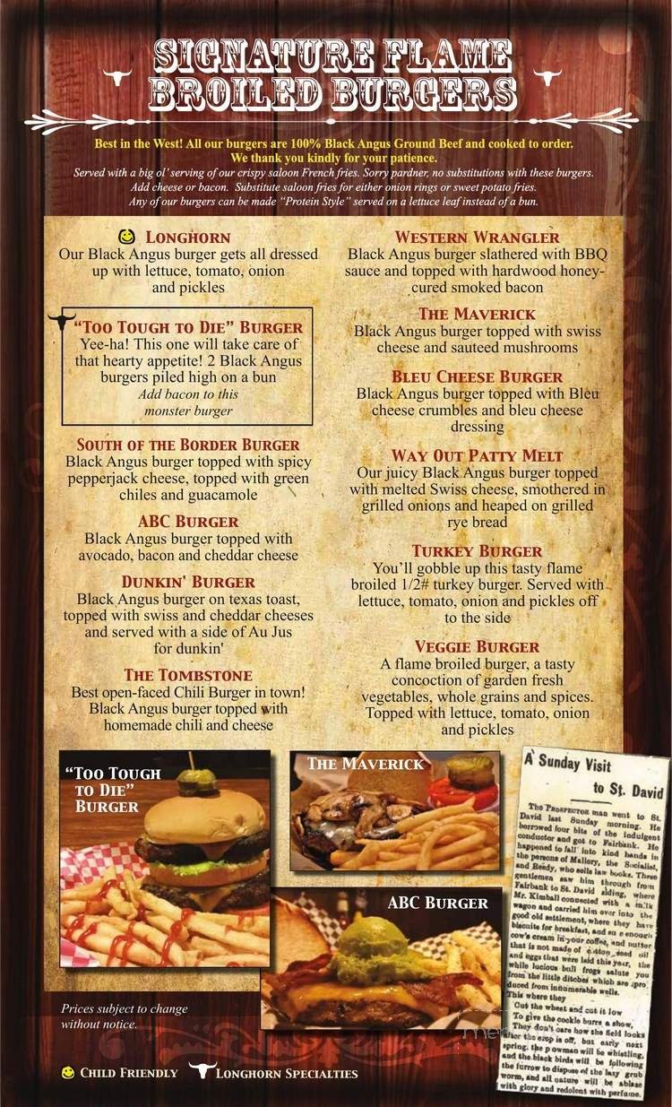 Menu page 2