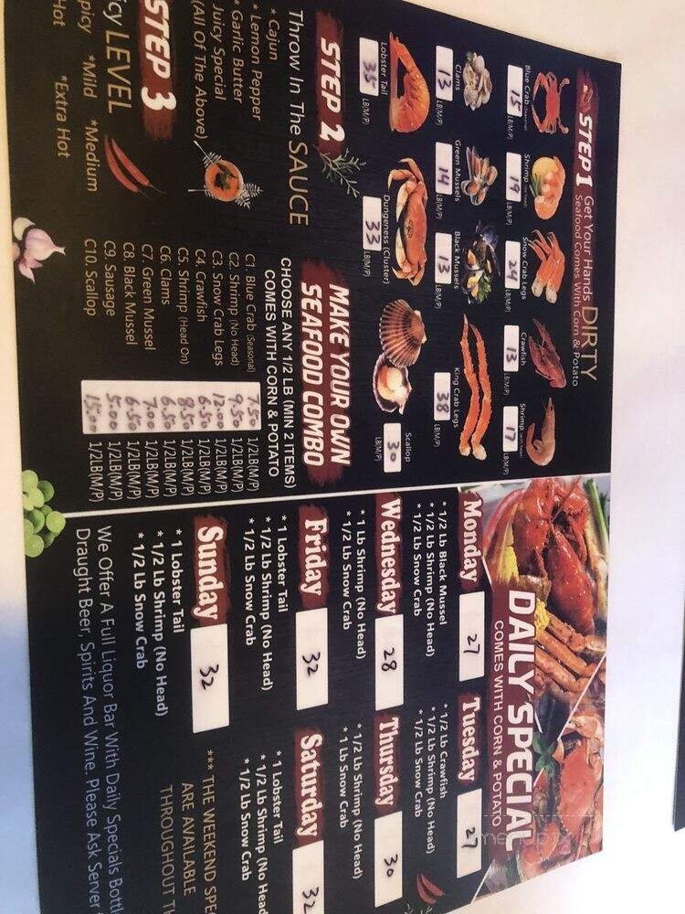 Menu page 1