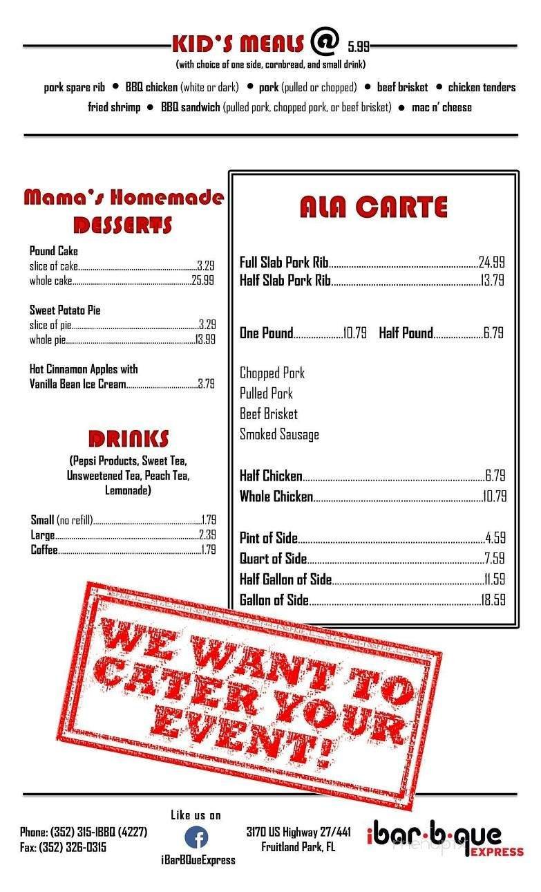 Menu page 2