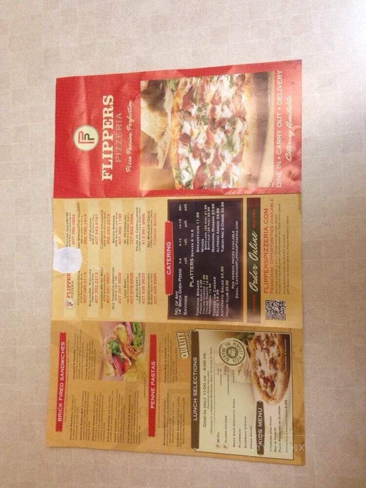 Menu page 1