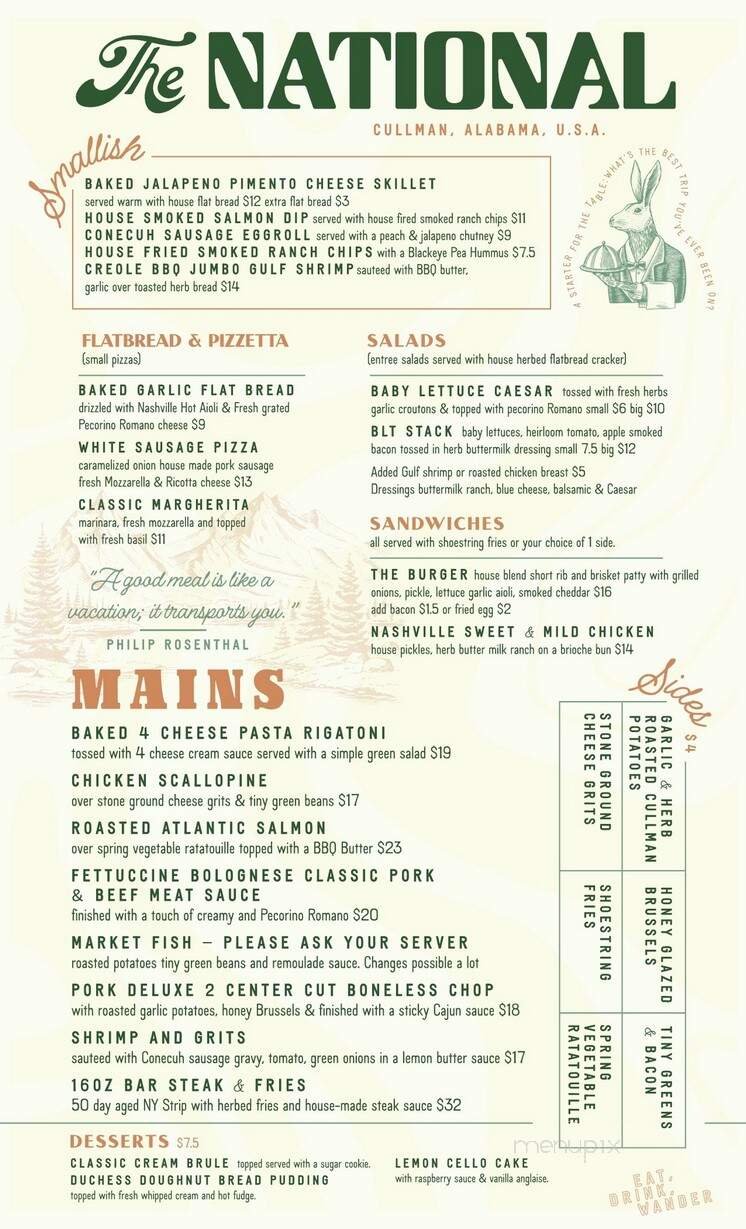 Menu page 2