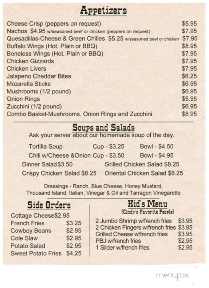 Menu page 4