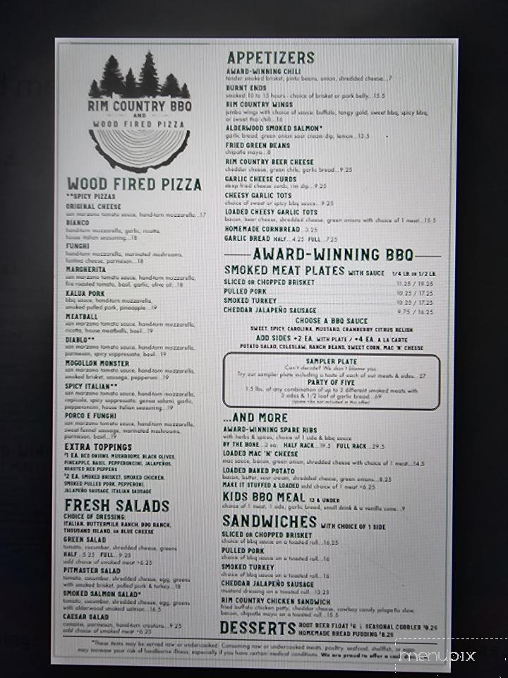 Menu page 5