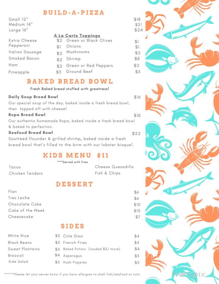 Menu page 4