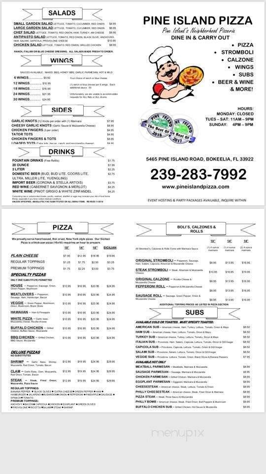 Menu page 2