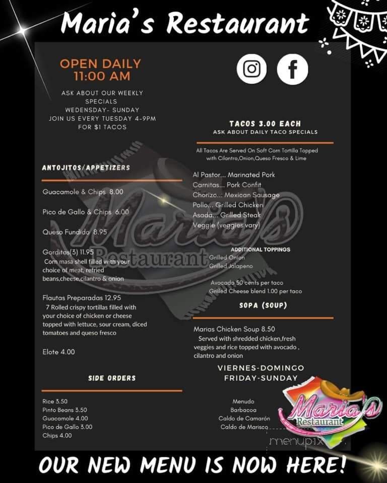 Menu page 2