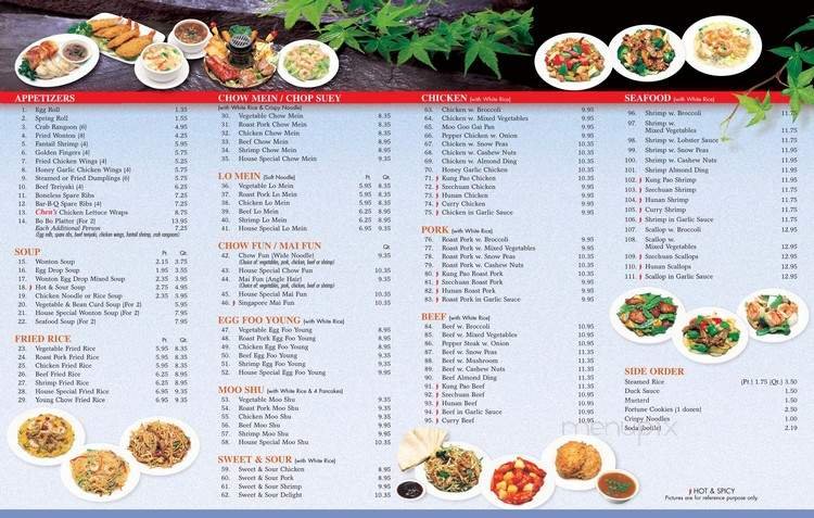 Menu page 2