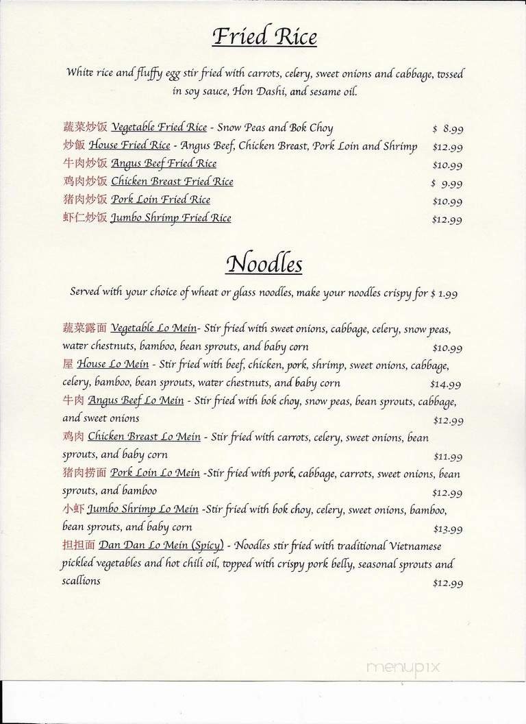 Menu page 3