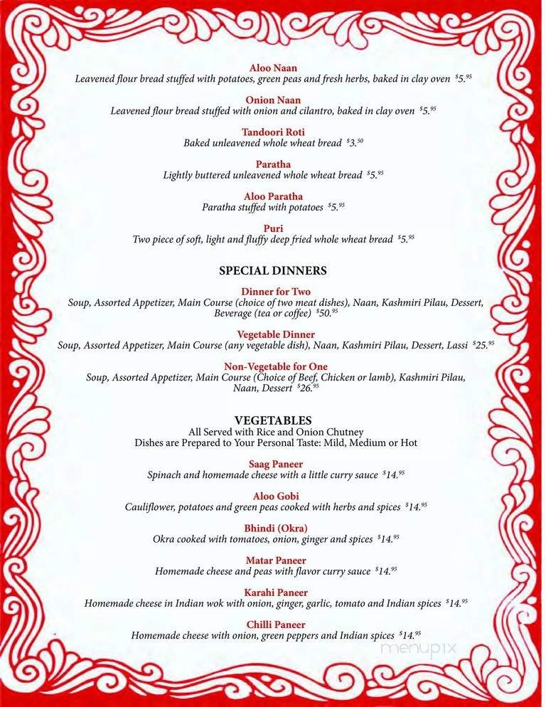 Menu page 2