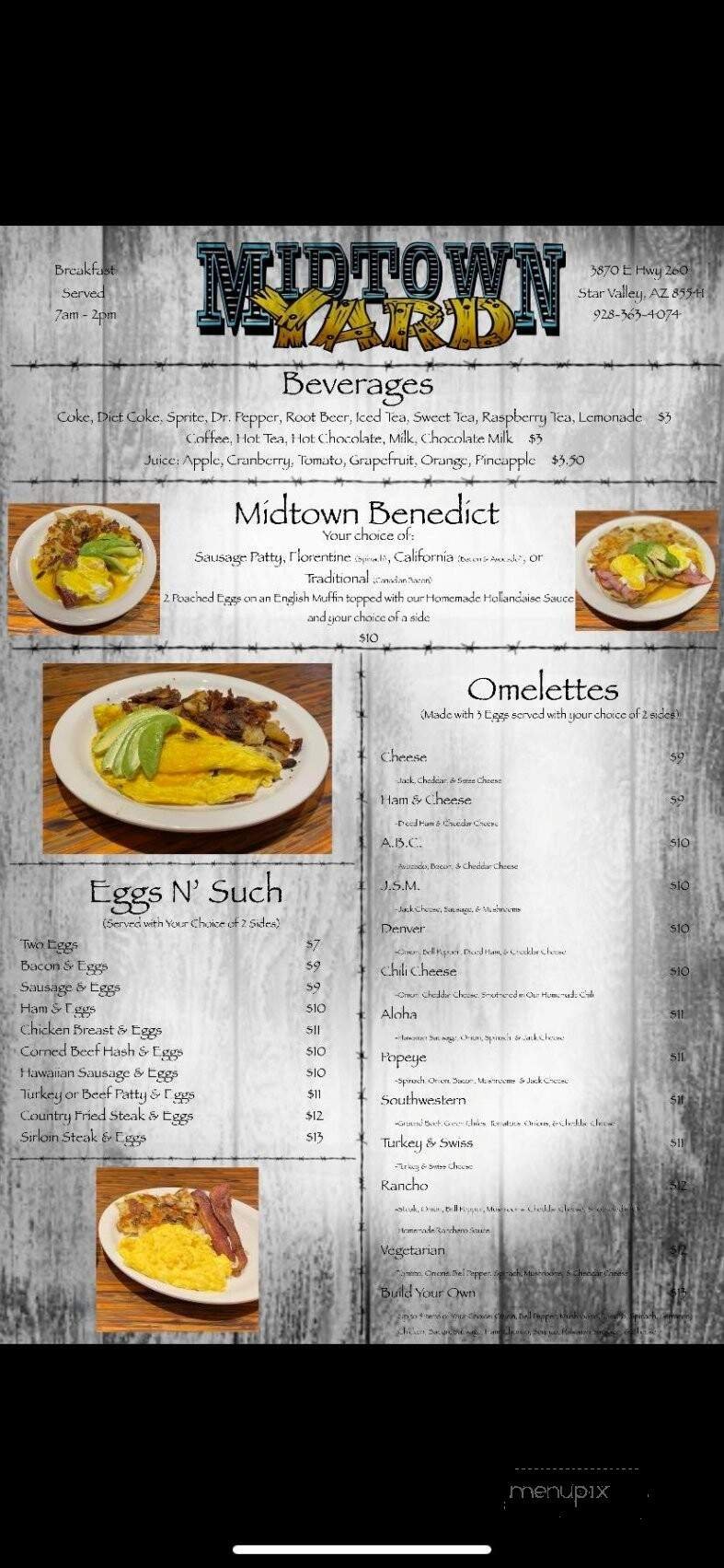 Menu page 5