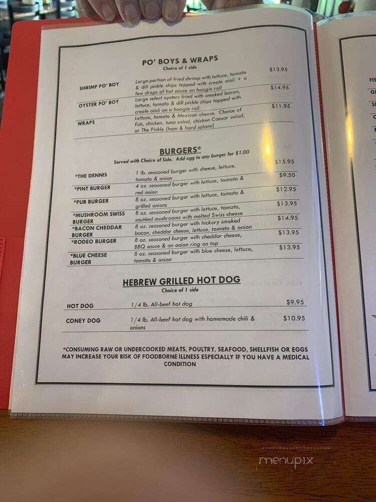 Menu page 2