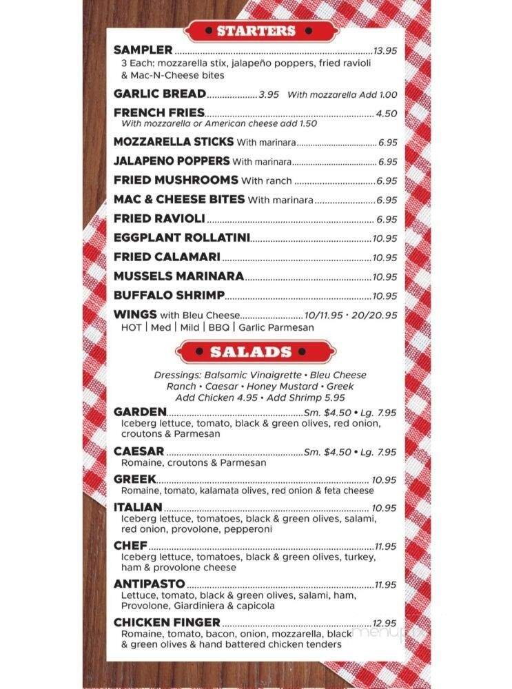 Menu page 2