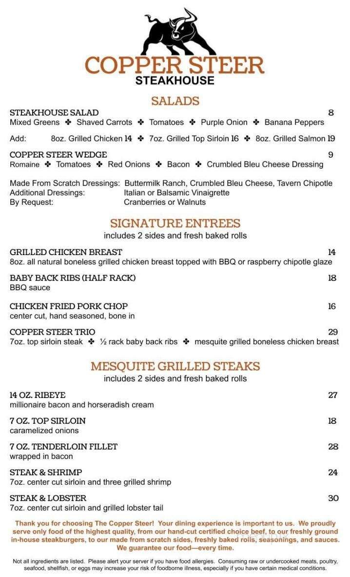 Menu page 3
